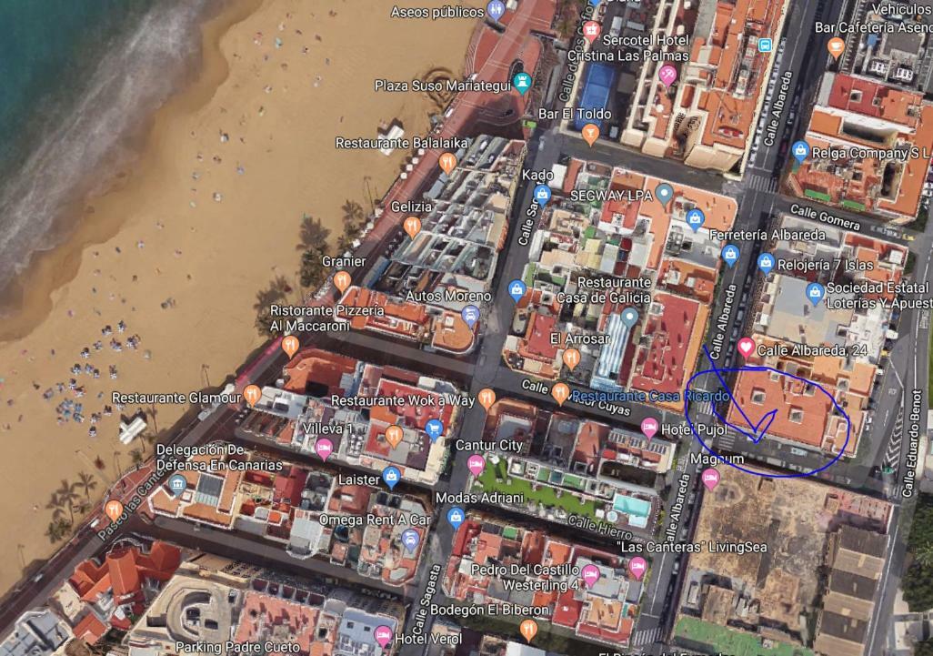 לאס פאלמס דה גראן קנאריה Apartment Canteras Beach Anadela מראה חיצוני תמונה